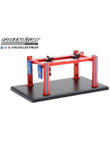 Elevadores de taller STP Auto Body Shop - Four-Post Lifts Series 2 Greenlight 1/64