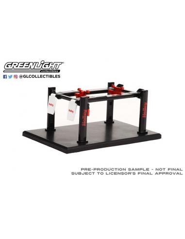 Elevador de Taller "Holley Performance" Greenlight 1/64