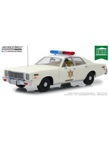 Plymouth Fury Hazzard County Sheriff (1977) Serie TV Los Dukes de la Suerte Greenlight 1/18
