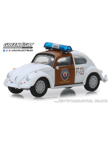Volkswagen Beetle Policia de Tráfico de Chiapas Greenlight 1/64