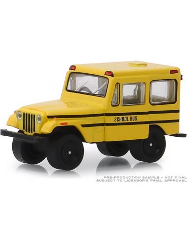 Jeep DJ-5 Autobús Escolar (1974) Greenlight 1/64