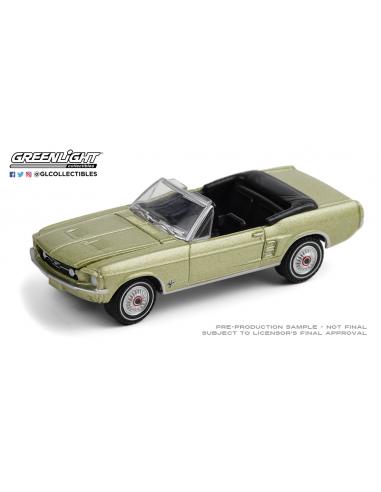 Ford Mustang Cabrio "Sports Sprint" (1967) Greenlight 1/64