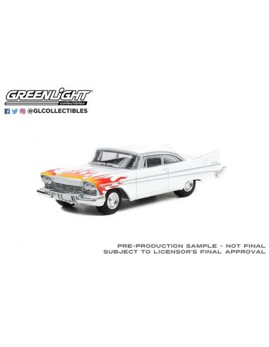 Plymouth Belvedere - "Blanco con llamas" (1957) Greenlight 1:64