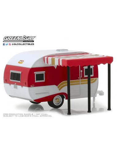 Remolque Catolac DeVille con toldo (1959) Greenlight 1/64