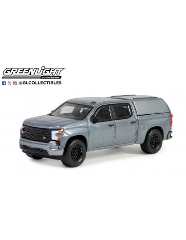 Chevrolet Silverado 1500 Custom (2023) Blue Collar Collection Series 13 Greenlight escala 1:64