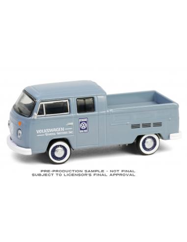 Volkswagen Type 2 Double Cab Pickup Vee Dub Series 20 Greenlight 1/64
