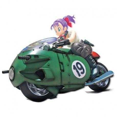 Figura Bulma Variable n19 Motorcycle Model Kit Dragon Ball 16cm - Imagen 1