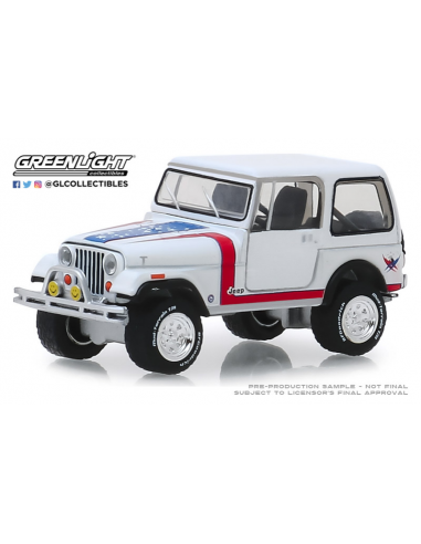 Jeep CJ-7 Custom (Lot #3005) Barrett-Jackson ‘Scottsdale Edition’ Series 4 Greenlight 1/64