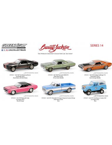 Lote Barret Jackson "Scottsdale Edition" serie 14 Greenlight 1/64