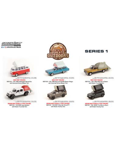 Lote "The Great Outdoors" Greenlight 1/64