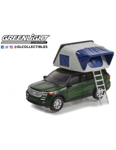 Ford Explorer Limited con tienda de campaña The Great Outdoors Series 2 Greenlight 1/64