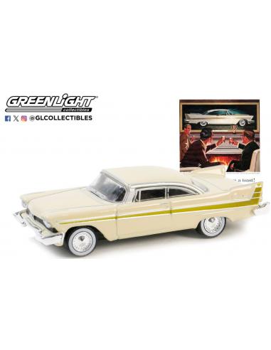 Plymouth Fury 1957 "Vintage Ad Cars Series 10" (1957) Greenlight 1/64