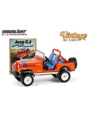 Jeep CJ-7 Renegade Vintage Ad Cars Series 11 Greenlight 39150-F escala 1/64