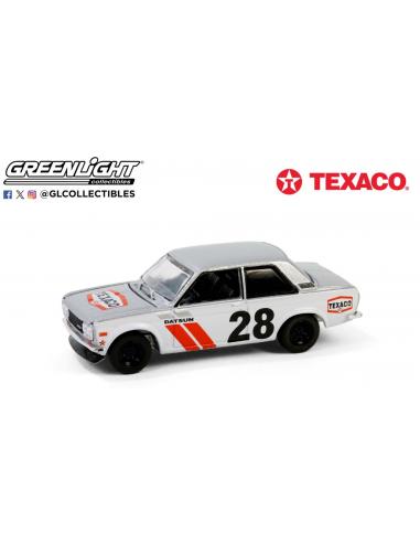 Nissan Datsun 510 Widebody Texaco Special Edition Greenlight 1/64