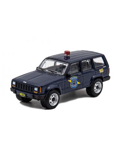 Jeep Cherokee - Michigan State Police Hot Pursuit Series 46 Greenlight 1/64