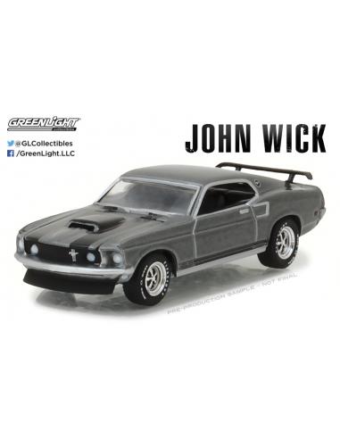 Ford Mustang Boss 429 "John Wick" (1969) Greenlight 1/64
