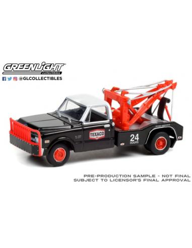 Chevrolet C-30 Dually - grua de asistencia en carretera "Texaco 24 horas" (1970) Greenlight 1/64