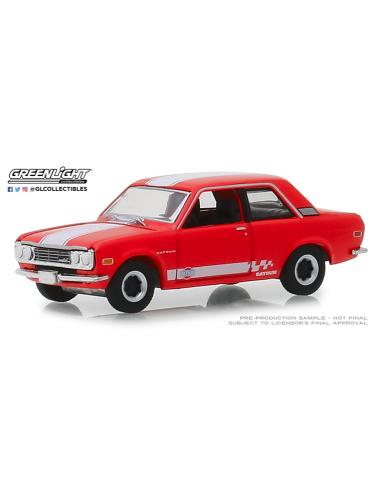 Datsun 510 Custom (1970) Tokyo Torque Series 5 Greenlight 1/64
