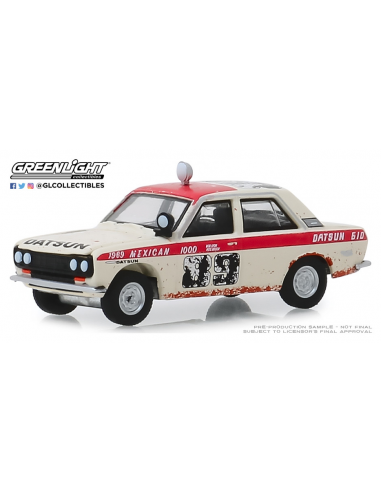 Datsun 510 Sedán - #89 Brock Racing Enterprises (1969) BRE Greenlight 1/64