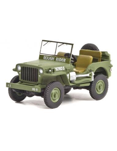 Theodore Roosevelt, Jr's - Jeep Willys, Ejército De Los Estados Unidos en la Segunda Guerra Mundial "Normandía" (1942) Greenligh