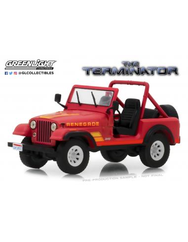 Jeep CJ-7 Renegade "Terminator" Sarah Connor's (1983) Greenlight 1/43