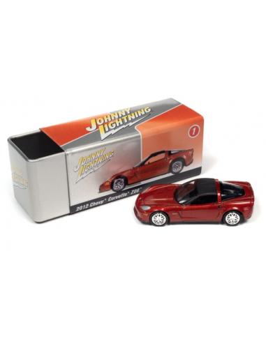 Chevrolet Corvette Z06 con caja de coleccion Lightning JLCT009-05480 escala 1/64