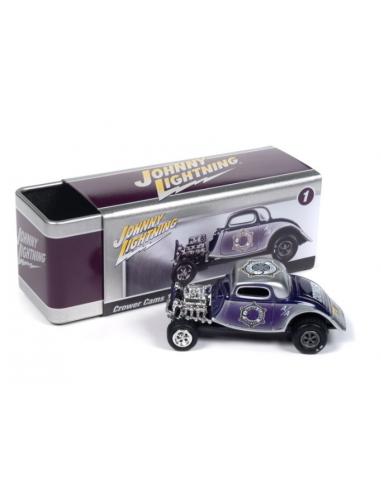 Ford Coupe Crower Cams con caja de coleccion Johnny Lightning JLCT013-06272 escala 1/64