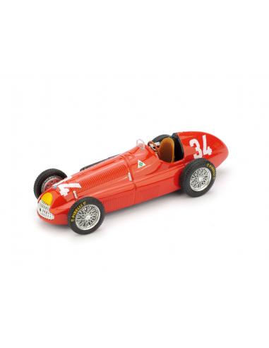 Alfa Romeo 158 1º GP. Mónaco nº 34 Juan Manuel Fangio (1950) Brumm 1/43