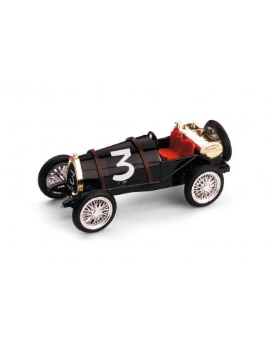Bugatti Brescia - GP. Francia nº 3 (1921) Negro Brumm R040 1/43