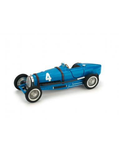 Bugatti Tipo 59 - GP. Bélgica - nº 4 R. Dreyfus (1934) Azul Actualizado 2010 Brumm R041-UPD10 1/43