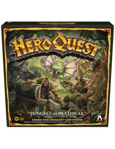 HASBRO Expansion Juego de mesa Selvas de Delthark Heroquest ingles