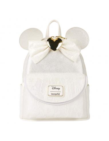 LOUNGEFLY Mochila Boda Minnie Disney Loungefly 26cm