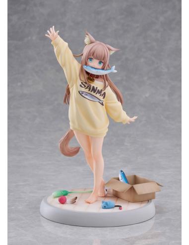 Golden Head My Cat Is a Kawaii Girl Estatua 1/6 Kinako Play With Ver. AmiAmi Limited Edition 21 cm