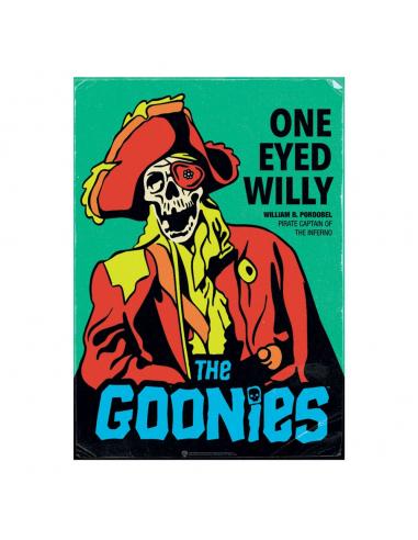 FaNaTtik Los Goonies Litografia 40th Anniversary One Eyed Willy Limited Edition 42 x 30 cm