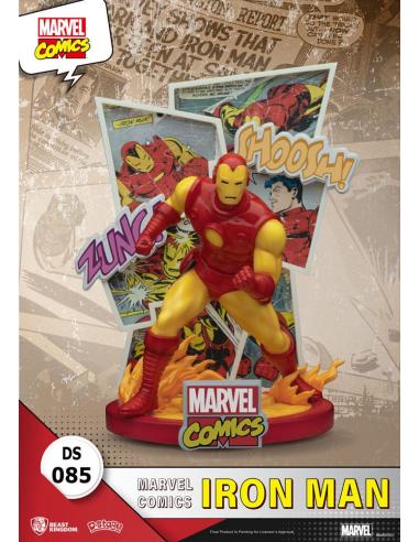 Beast Kingdom Toys Marvel Comics Diorama PVC D-Stage Iron Man 16 cm