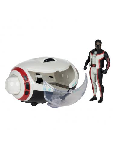 McFarlane Toys Superman (2025) DC Direct Figura con Vehículo Super Powers Mr. Terrific & T-Craft