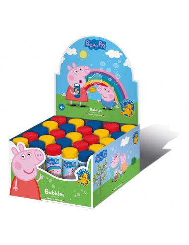 Carrera Peppa Pig Pustefix de pompas de jabón Clásico Surtido (25)