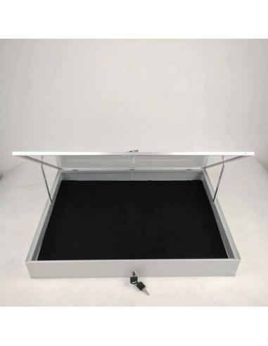 Evoretro Evoretro expositor de aluminio Silver
