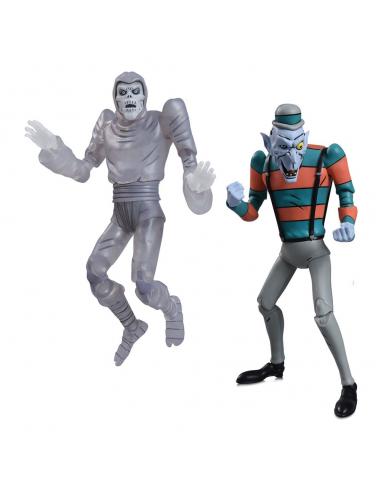NECA Teenage Mutant Ninja Turtles: Saturday Morning Adventures 2-Pack Figuras Creepy Eddie & Shibano-Sama 17 cm