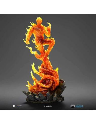 FANTASTIC 4 FIRST STEPS HUMAN TORCH 1/10