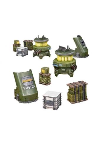 HALO FLASHPOINT UNSC SCENERY SET