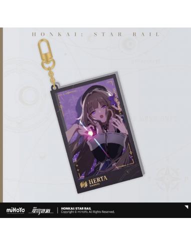 MiHoYo Honkai: Star Rail Llavero Countdown Departure Series Herta Glitter 9 cm