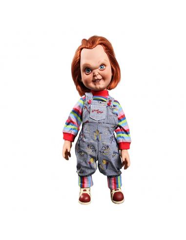 Mezco Toys Chucky el muñeco diabólico Muñeca con sonido Sneering Chucky 38 cm