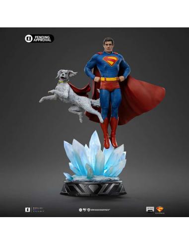 SUPERMAN LEGACY SUPERMAN KRYPTO 1/10 ST