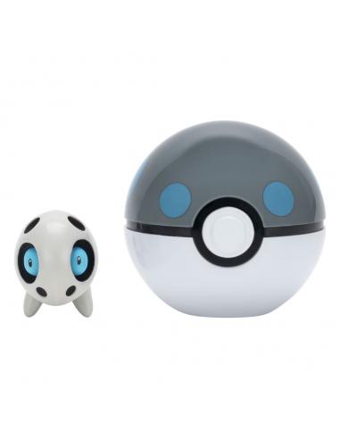 Jazwares Pokémon Clip'n'Go Poké Balls Aron & Peso Ball