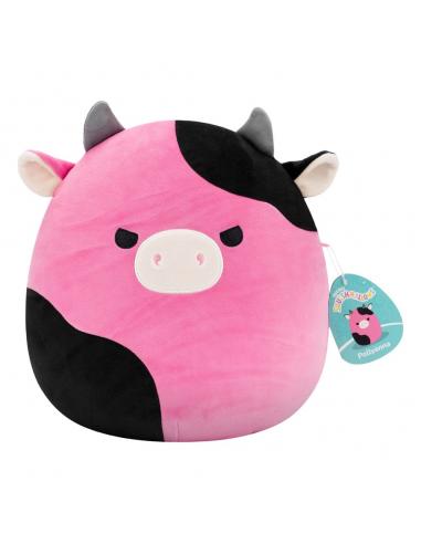 Jazwares Squishmallows Peluche Pollyanna the Black and Pink Cow 30 cm