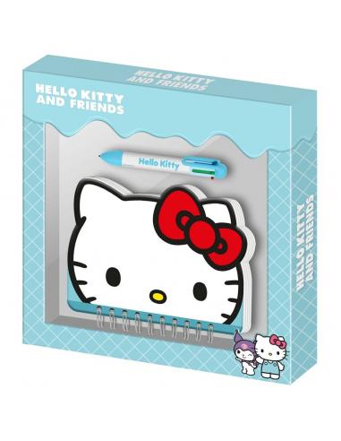 KARACTERMANIA Diario + Boligrafo Hello Kitty and Friends