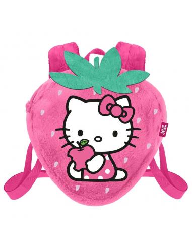 KARACTERMANIA Mochila peluche Fresa Hello Kitty