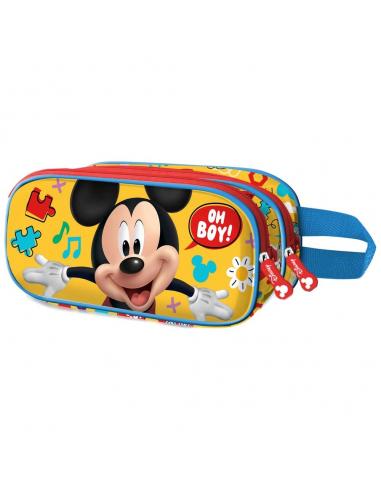 KARACTERMANIA Portatodo 3D Mickey Disney doble
