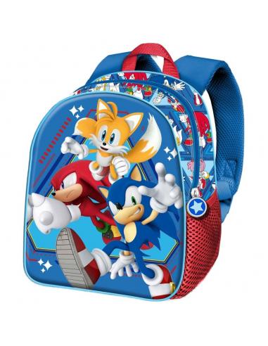 KARACTERMANIA Mochila 3D Heroes Sonic the Hedgehog 30cm